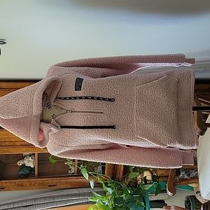 VS "PINK" SHERPA HOODIE